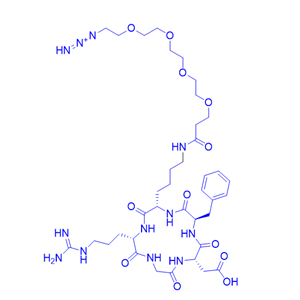 RGD叠氮环肽,Cyclo(RGDfK(Azido PEG4))