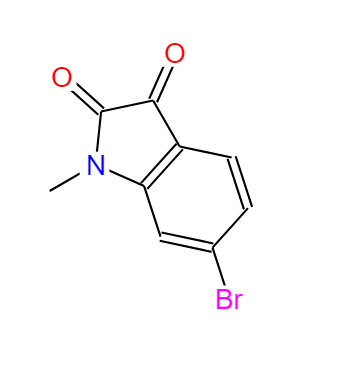 6-溴-1-甲基-1H-吲哚-2,3-二酮,6-Bromo-1-methylindoline-2,3-dione