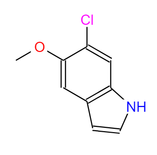 6-氯-5-甲氧基吲哚,6-Chloro-5-methoxy-1H-indole