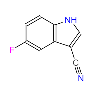 5-氟-1H-吲哚-3-甲腈,5-Fluoro-1H-indole-3-carbonitrile