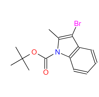 3-溴-2-甲基-1H-吲哚-1-羧酸叔丁酯,tert-Butyl3-bromo-2-methyl-1H-indole-1-carboxylate