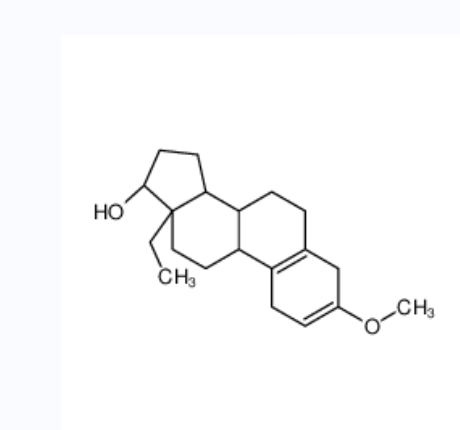 18-甲基雌甾-2,5(10)-二烯-3&beta,(8R,9S,13S,14S,17S)-13-Ethyl-3-methoxy-4,6,7,8,9,11,12,13,14,15,1 6,17-dodecahydro-1H-cyclopenta[a]phenanthren-17-ol (non-preferred name)