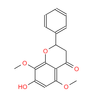 7-羟基-5,8-二甲氧基黄烷酮,7-Hydroxy-5,8-dimethoxyflavane