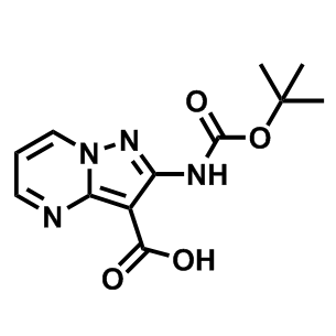 2-[叔丁氧羰基氨基]吡唑并[1,5-A]嘧啶-3-羧酸,2-((tert-Butoxycarbonyl)amino)pyrazolo[1,5-a]pyrimidine-3-carboxylicacid