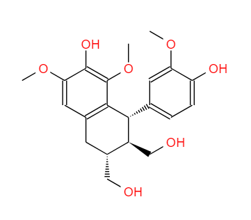 5-甲氧基异落叶松脂素,(+)-8-Methoxyisolariciresinol/5-Methoxyisolariciresino