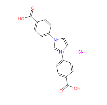 1,3-双(4-羧酸苯基)氯化咪唑鎓盐,1,3-bis(4-carboxyphenyl)imidazoliumchloride