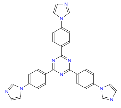 2,4,6-三[4-(1-咪唑基苯基)]-1,3,5-三嗪,2-(4-(4H-imidazol-4-yl)phenyl)-4,6-bis(4-(4,5-dihydroimidazol-1-yl)phenyl)-1,3,5-triazine