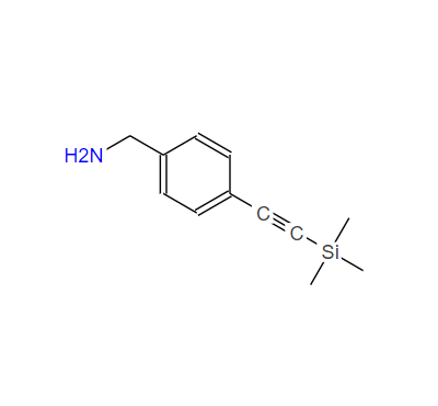 (4-((三甲基硅烷基)乙炔基)苯基)甲胺,(4-((Trimethylsilyl)ethynyl)phenyl)methanamine