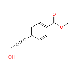 4-(3-羟基丙-1-炔-1-基)苯甲酸甲酯,Methyl 4-(3-hydroxyprop-1-ynyl)benzoate