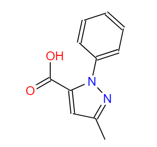 3-甲基-1-苯基-1H-吡唑-5-羧酸,5-Methyl-2-phenyl-2H-pyrazole-3-carboxylic acid