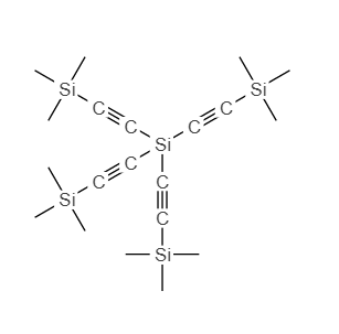 tetrakis[(trimethylsilyl)ethynyl]silane,tetrakis[(trimethylsilyl)ethynyl]silane