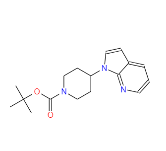 1-BOC-4-(7-氮杂吲哚-1-基)哌啶,1-Boc-4-(7-azaindol-1-yl) PIPERIDINE