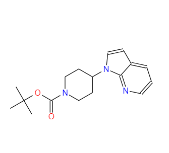 1-BOC-4-(7-氮雜吲哚-1-基)哌啶,1-Boc-4-(7-azaindol-1-yl) PIPERIDINE