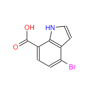 4-溴-7-吲哚甲酸,4-Bromo-1H-indole-7-carboxylicacid
