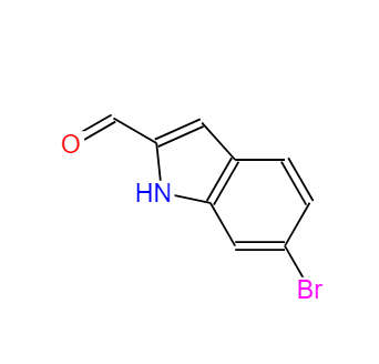 6-溴吲哚-2-甲醛,6-Bromo-1H-indole-2-carbaldehyde