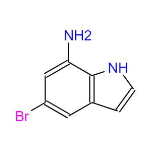 7-氨基-5-溴吲哚,5-Bromo-1H-indol-7-amine