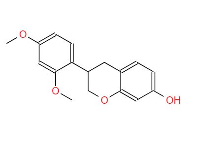 3-(2,4-二甲氧基苯基)-3,4-二氢-2H-1-苯并吡喃-7-醇,SATIVAN