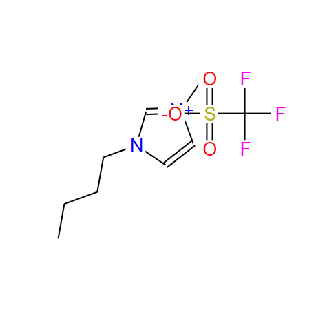 1-丁基-3-甲基咪唑三氟甲烷磺酸盐,1-butyl-3-methylimidazolium trifluoromethanesulfonat