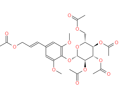 五乙酸紫丁香甙酯,Syringin pentaacetate