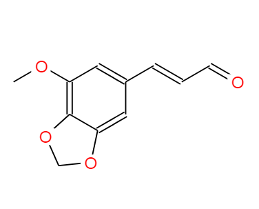 3-甲氧基-4,5-亚甲基二氧基肉桂醛,3-Methoxy-4,5-methylenedioxycinnamaldehyde