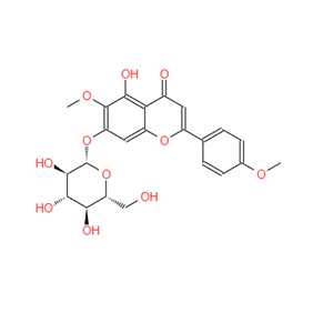 5-hydroxy-6,4'-dimethoxyflavone-7-O-β-D-g