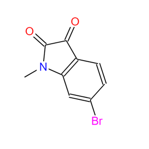 667463-64-1 6-溴-1-甲基-1H-吲哚-2,3-二酮