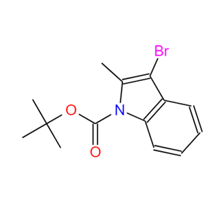 3-溴-2-甲基-1H-吲哚-1-羧酸叔丁酯,tert-Butyl3-bromo-2-methyl-1H-indole-1-carboxylate