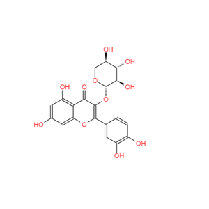 槲皮素-3-D-木糖甙 549-32-6