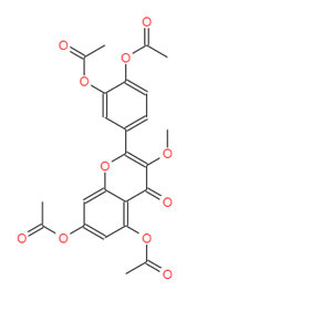 3-O-METHYLQUERCETIN TETRAACETATE,3-O-METHYLQUERCETIN TETRAACETATE