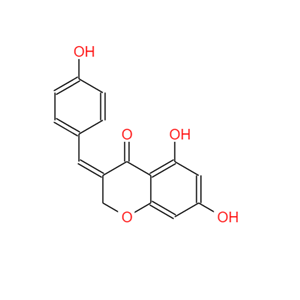 (E)-5,7-二羟基-3-(4-羟基苯亚甲基)色满-4-酮 34818-83-2