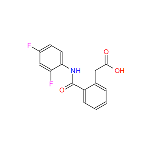 2-(2-((2,4-二氟苯基)氨基甲酰基)苯基)乙酸