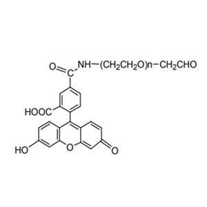 FITC-PEG-CHO，荧光素-聚乙二醇-醛基，aldehyde-PEG-FITC