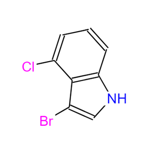 3-溴-4-氯-1H-吲哚,3-bromo-4-chloro-1H-indole