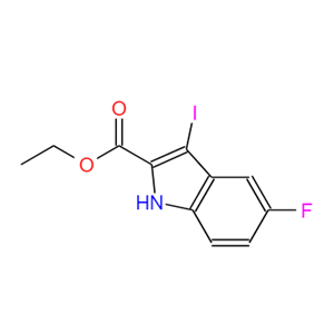 167631-21-2 5-氟-3-碘-1H-吲哚-2-羧酸乙酯