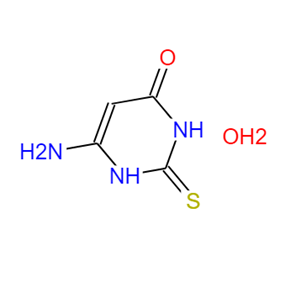 4-氨基-6-羟基-2-巯基嘧啶一水物