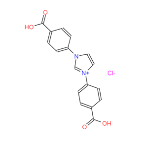 1,3-双(4-羧酸苯基)氯化咪唑鎓盐,1,3-bis(4-carboxyphenyl)imidazoliumchloride