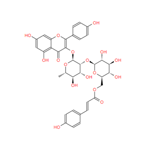 山奈酚 3-O-2''-(6''-P-顺式-香豆酰基)-葡萄糖鼠李糖苷