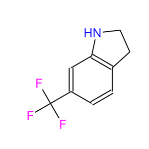 6-三氟甲基吲哚啉,6-(Trifluoromethyl)indoline