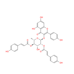 2",4"-二-O-(Z-對香豆酰)阿福豆甙,2",4"-Di-O-(Z-p-couMaroyl)afzelin