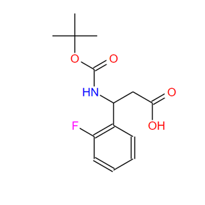 Boc-(RS)-3-氨基-3-(2-氟苯基)-丙酸