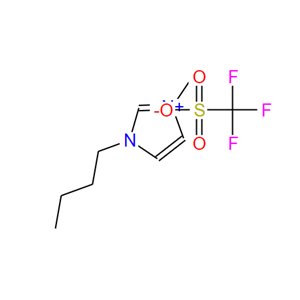 1-丁基-3-甲基咪唑三氟甲烷磺酸盐,1-butyl-3-methylimidazolium trifluoromethanesulfonat