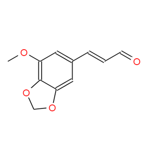 3-甲氧基-4,5-亚甲基二氧基肉桂醛