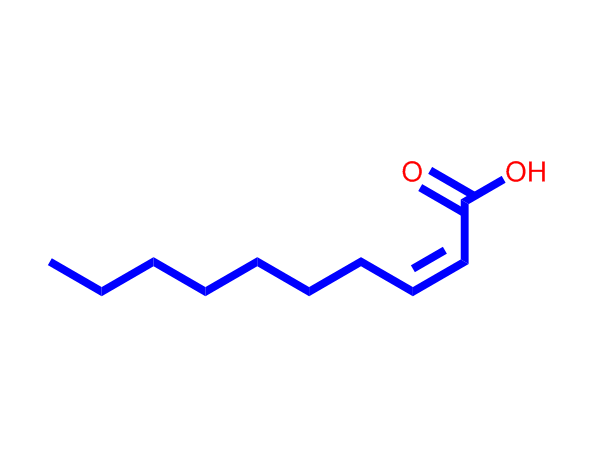 (Z)-2-癸烯酸,(Z)-2-decanoic acid