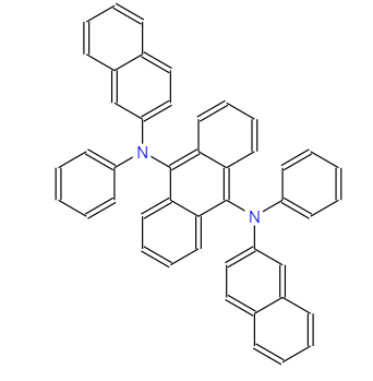 9,10-双[N-(2-萘基)苯胺基]蒽,9,10-Bis[N-(2-naphthyl)anilino]anthracene