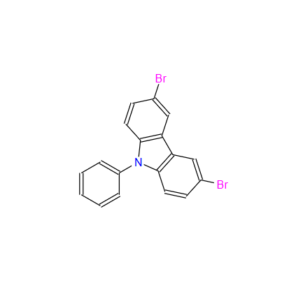 3,6-二溴-9-苯基咔唑,3,6-DIBROMO-9-PHENYLCARBAZOLE
