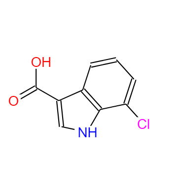 7-氯吲哚-3-羧酸,7-Chloro-1H-indole-3-carboxylicacid