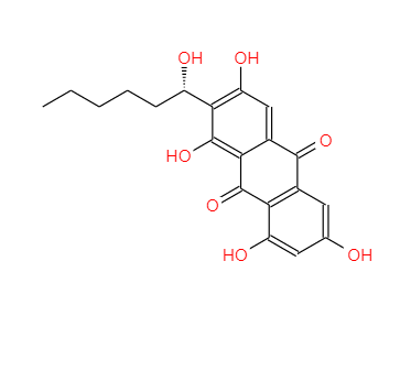 1,3,6,8-四羟基-2-(1-羟基己基)-蒽醌,Averantin