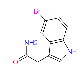 5-溴吲哚-3-乙胺,2-(5-Bromo-1H-indol-3-yl)acetamide