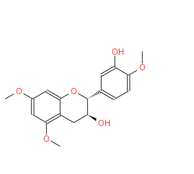 5,7,4'-三-O-甲基儿茶精,(2R,3S)-3,4-Dihydro-2-(3-hydroxy-4-methoxyphenyl)-5,7-dimethoxy-2H-1-benzopyran-3-ol