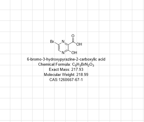 6-溴-3-羟基吡嗪-2-羧酸,6-BroMo-3-hydroxypyrazine-2-carboxylic acid